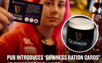 Pub introduces ‘Guinness Ration Cards’ as rules are explained