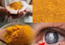 Turmeric eye compresses to reduce inflammation and irritation