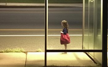 I Saw a Lonely Little Girl with a Red Bag at the Bus Stop Every Evening — One Morning, I Found Her Bag on My Doorstep