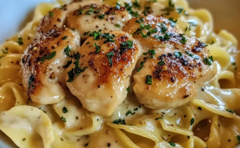 Chicken with Buttered Noodles Recipe