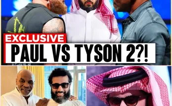 “H0T N3W”: Turki Alalshikh Offers $700 Million For Jake Paul Vs Mike Tyson Rematch‼️💯