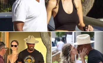 Jamie Foxx, 56, looked delighted as he held hands with his glamorous girlfriend Alyce Huckstepp, 22, on holiday in Cabo