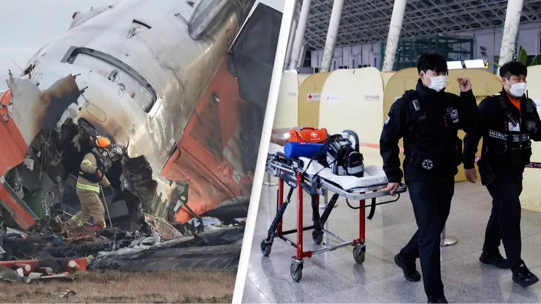 Tragic first words of cabin crew from South Korean plane crash after being rescued from wreckage