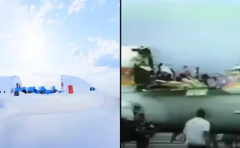 Simulation shows terrifying reality of moment plane lost roof while mid-flight with more than 90 people onboard