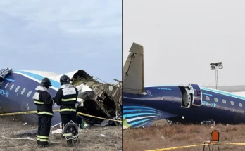 Survivor of Azerbaijan Airlines plane crash that killed 38 people recalls moment he realised he was alive