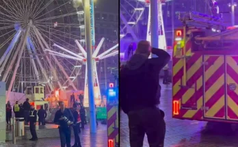 Several people left injured after Christmas fairground ride in Birmingham 'collapsed'