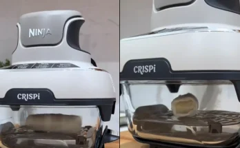 Viewers left stunned after woman reveals what food cooking inside an air fryer really looks like