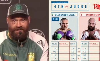 Tyson Fury has furious response after hearing AI Judge’s scorecard for rematch against Oleksandr Usyk