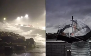 Thousands of Brits left without power as 'danger to life' storm batters UK with 93mph winds