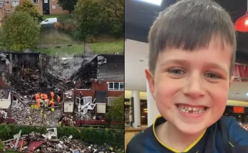 Man charged with killing seven-year-old boy and man in massive house explosion