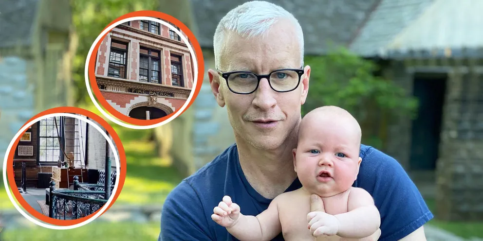 Inside Anderson Cooper's Converted Firehouse Home Where He Lives with Kids He Shares with His Ex