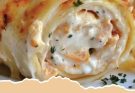 Chicken Alfredo Lasagna Rolls Recipe