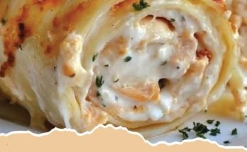 Chicken Alfredo Lasagna Rolls Recipe