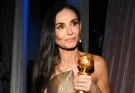 Fans Criticize Demi Moore, 62, for 'Inconsiderate' Behavior Toward Kylie Jenner, 27, at 2025 Golden Globes - Video