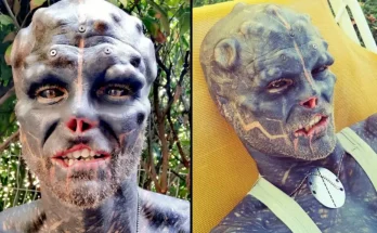 ‘Black Alien’ Says No One Will Hire Him Due To His Extreme Tattoos And Body Modifications