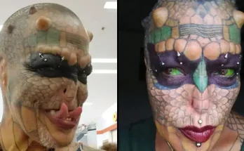 ‘Genderless Reptile’ Shares Unrecognizable Photos From Before Extreme Transformation