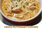 Crock Pot Creamy Chicken Parmesan Soup