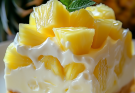 No-Bake Pineapple Cream Dessert: A Tropical Treat in Every Bite