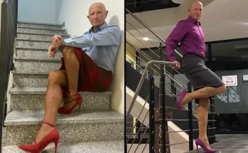 Straight Dad Proudly Wears Skirts And Heels To Fight Against Gender Stereotypes