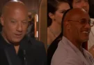 Viewers notice The Rock’s reaction to Vin Diesel greeting at the Golden Globes following their feud