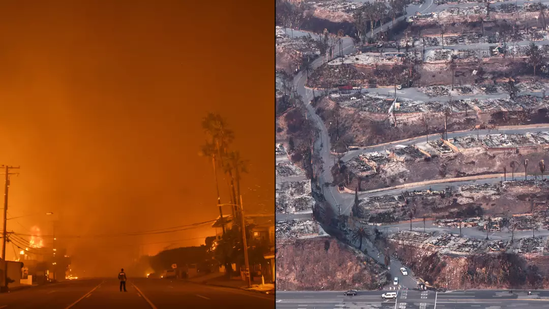 Man arrested in connection with starting LA fire that is now burning over 960 acres