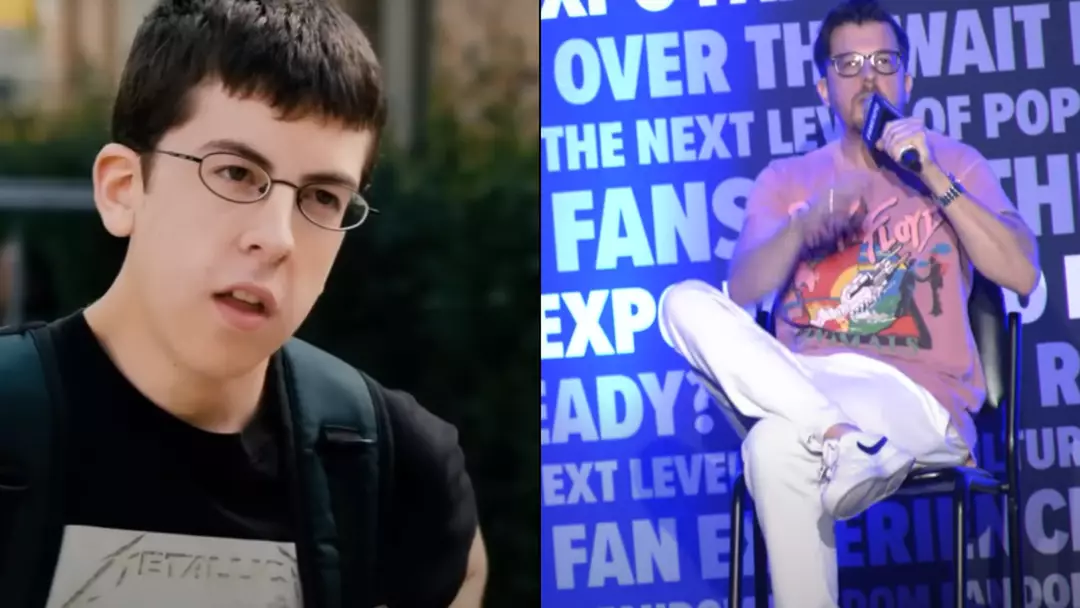 McLovin actor's mum had to watch him film 'b*ner' sex scene in Superbad