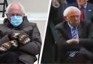 People can't stop pointing out Bernie Sanders as he sits in oddly similar position as he did in 2021 at Biden's inauguration