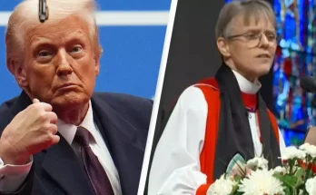 Donald Trump speaks out in lengthy statement demanding apology from Bishop who asked him to 'have mercy' on LGBTQ+ community