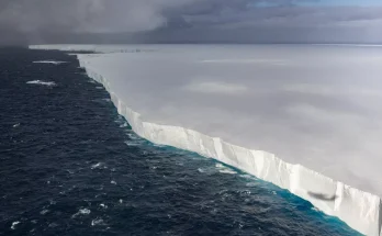 World's largest iceberg twice the size of London is heading straight for a British island
