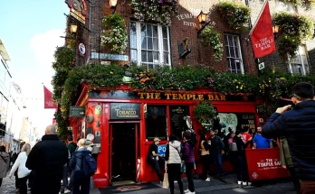 Dublin's Temple Bar Pub causes outrage as customer shares 'rip-off' receipt for five pints of Guinness