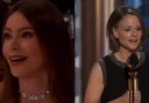 Sofia Vergara heckles win in iconic reaction to losing to Jodie Foster at Golden Globes