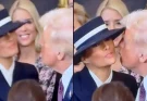 Body language expert explains why Donald Trump struggled to kiss wife Melania in awkward inauguration moment