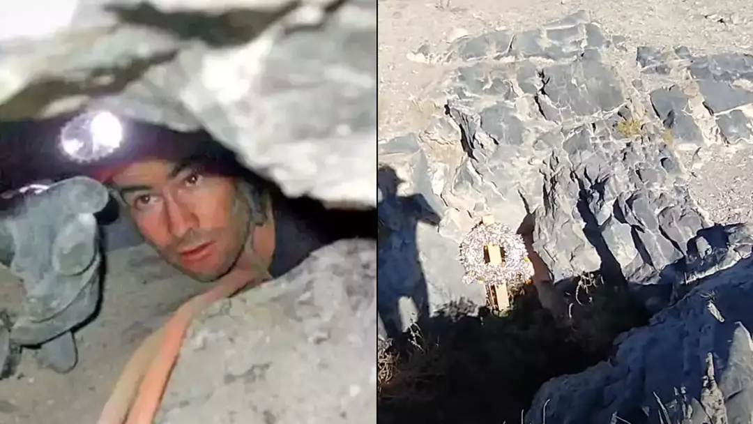 Heartwarming details discovered at entrance to cave where explorer suffered 'one of worst deaths imaginable'