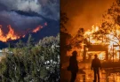 Major celebrities among those who have had homes devastated by new Hollywood wildfire ripping through LA