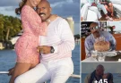 Steve Harvey’s wife held his 65th birthday party on the world’s second most expensive yacht