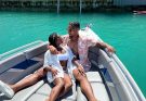 Simone Biles and fiancé Jonathan Owens are having the time of their lives on a yacht at Baecation