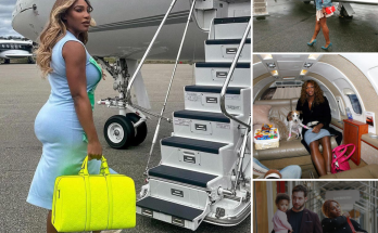 Serena William enjoys a luxurious vacation on a private plane worth $98.19M with her husband, wowing fans