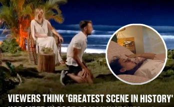 Viewers think 'greatest scene in history' has aired in 2025 as man watches his girlfriend with another bloke