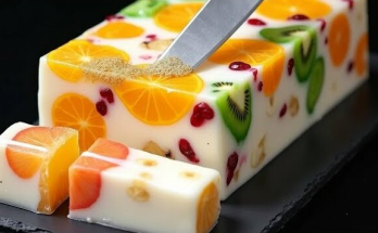 Milk and Fruit Dessert: A 5-Minute, Healthy, and Gelatin-Free Treat