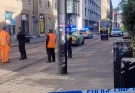 Girl, 3, dies after van and tram collide in Manchester City Centre