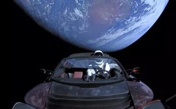 Where Elon Musk's Tesla Roadster is now after he launched it into space seven years ago