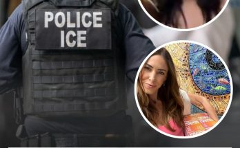 'Inhumane': American Pie actress detained by ICE and 'wrapped in chains' after applying for visa