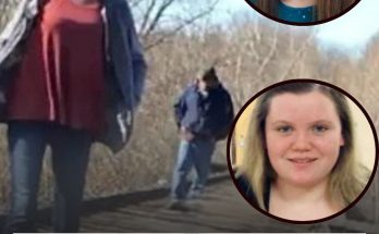 Chilling footage captures moments before two teenage girls were brutally murdered in broad daylight