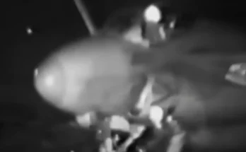 Terrifying footage shows moment man nearly dies after being sucked into a jet engine