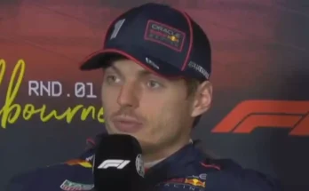 Max Verstappen gives awkward response after being asked about his relationship with George Russell at Australian Grand Prix