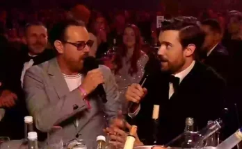 Video filmed inside Brit award shows unseen uncensored version of Danny Dyer and Jack Whitehall interview