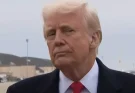 People left stunned as Donald Trump stares down reporter after being hit in the face with a boom mic