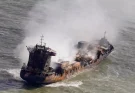 Man, 59, arrested in connection to explosion on oil tanker off UK coast