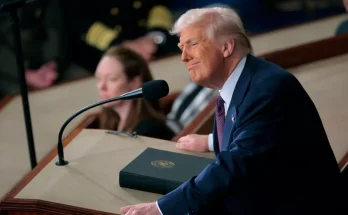 Donald Trump reads letter he received from Zelenskyy during address to Congress