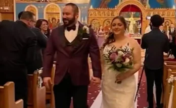 Bride and groom forced to leave wedding after their house was blown up by guest mid-ceremony